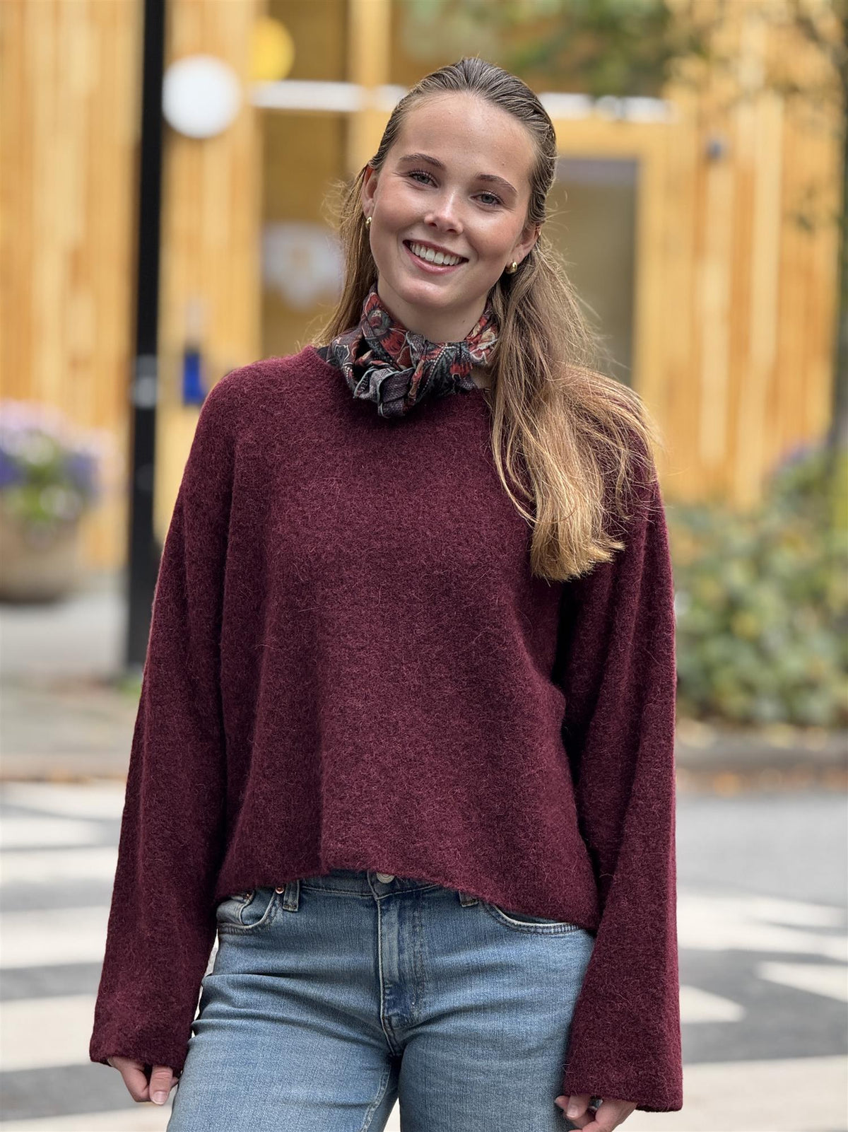 Vitow pullover, Red