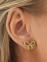 Juliette - Bow Stud Earrings