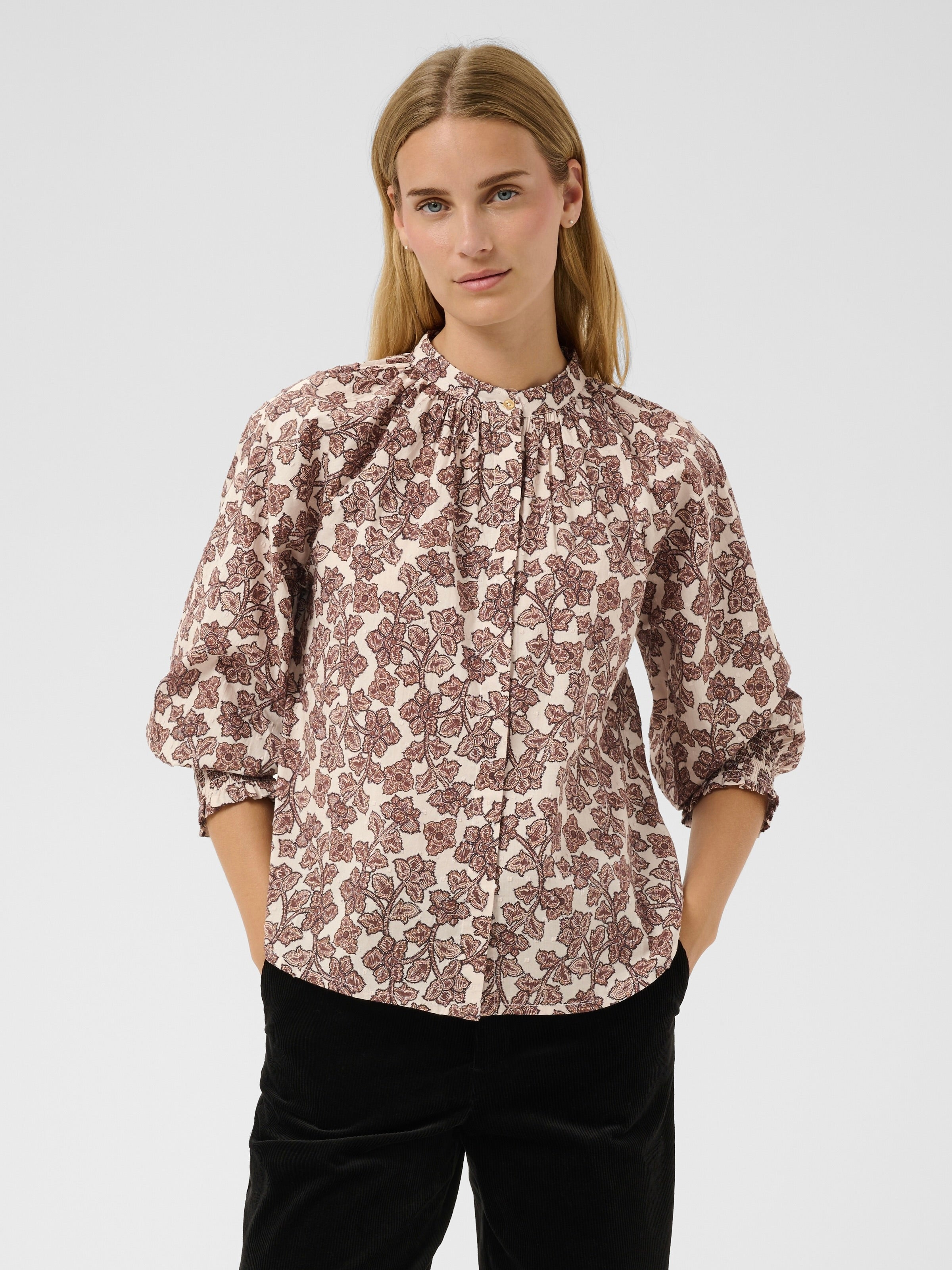 Almeri shirt, Brown