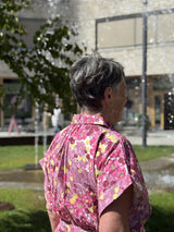 Poplin Shirt Dress, Bright Field