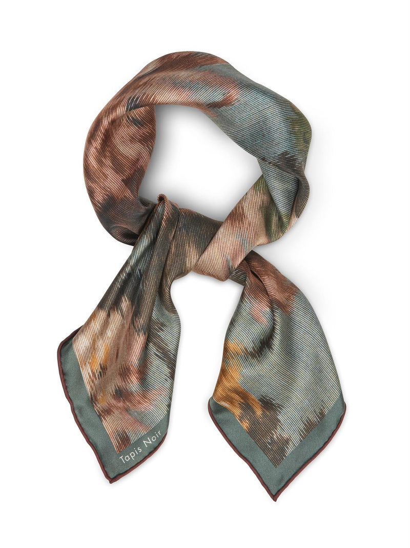 Small Classical Dani Scarf, Blue