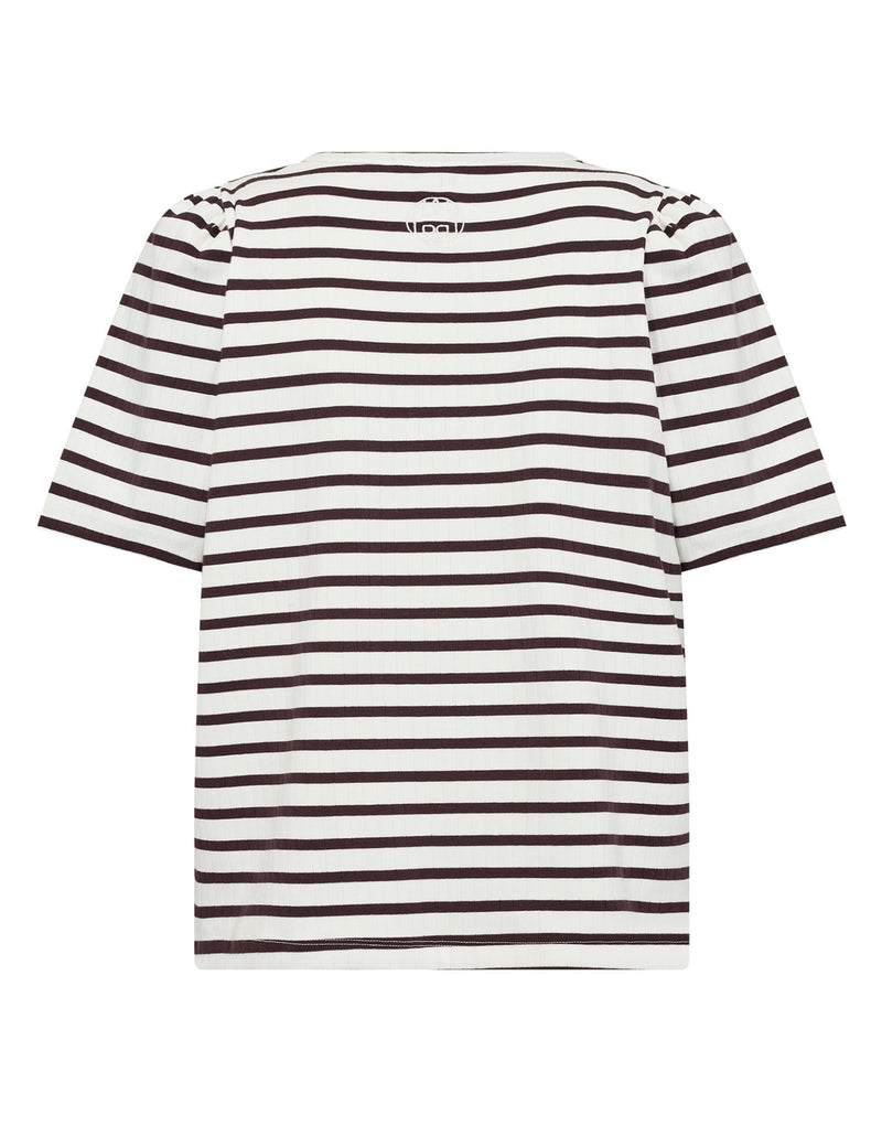 NEDDIE 1 T-shirt, Fudge/White