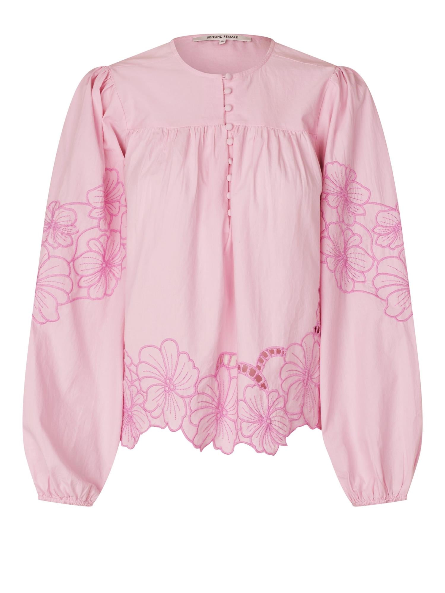 Elinor Blouse, Pink Lilac