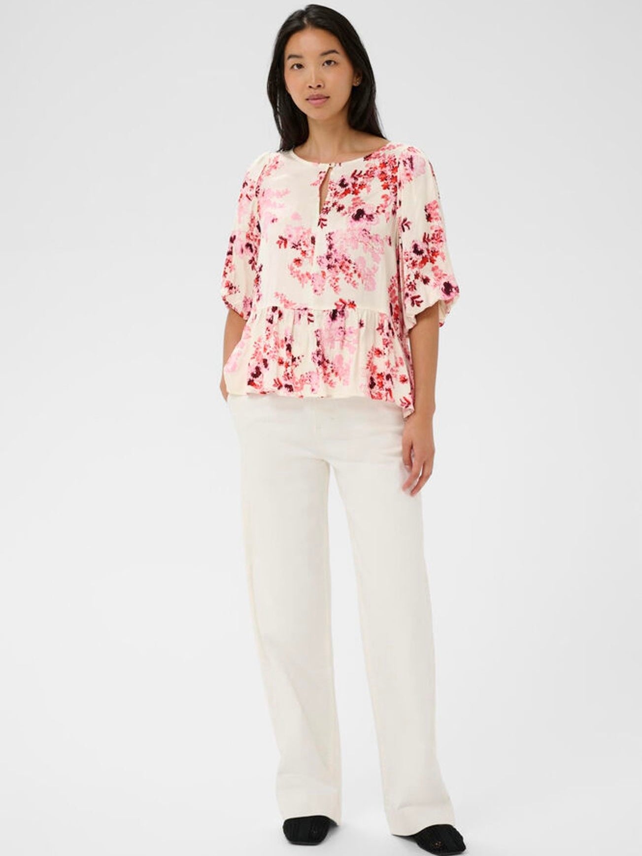 Azelia PW Blouse, Pink