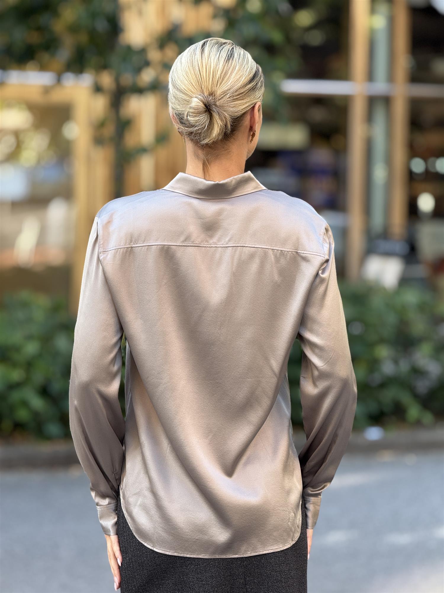 Alba shirt, Taupe