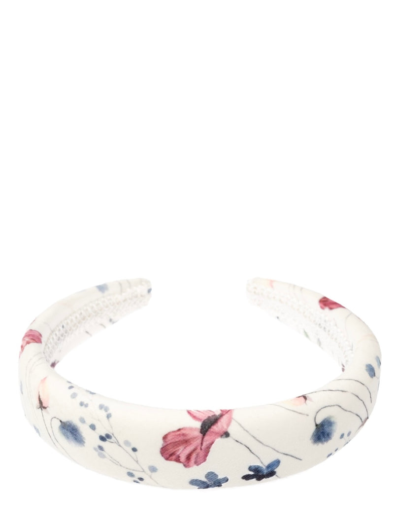 Velvet Hair Band Broad, Flower