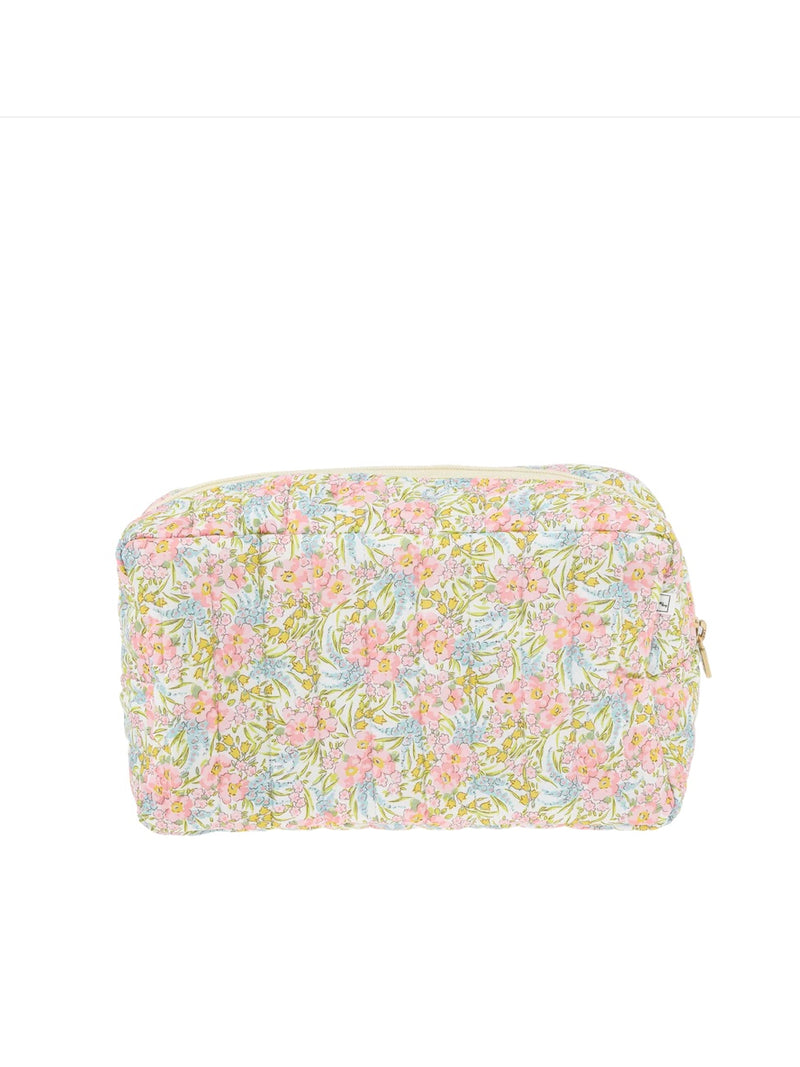 Pouch Square mw Liberty, Swirling Petal Pink