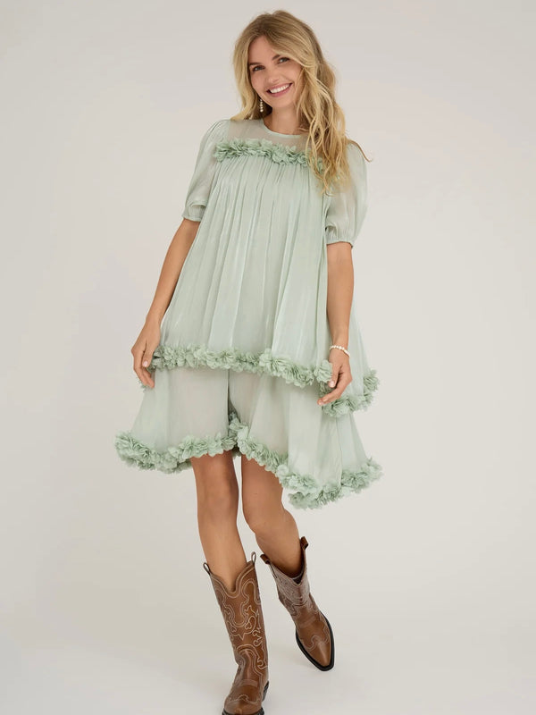 Daisi dress, Dusty Mint