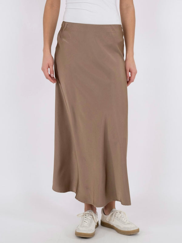 Bovary Skirt, Dark Taupe