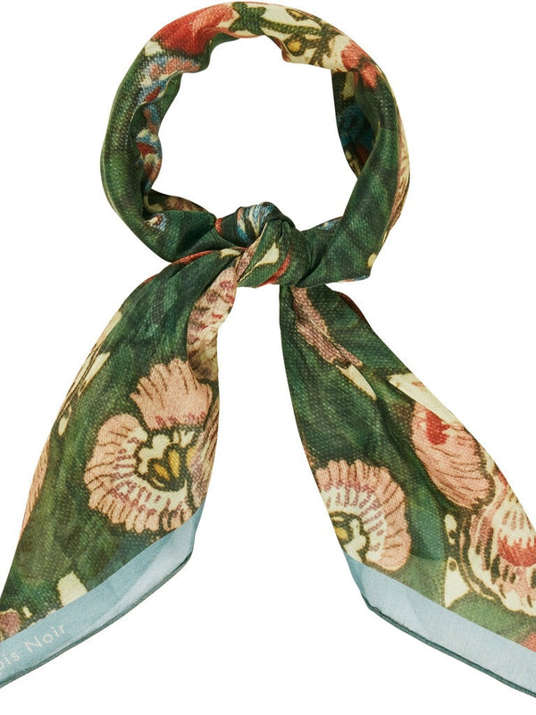 Light Green Bloom Scarf