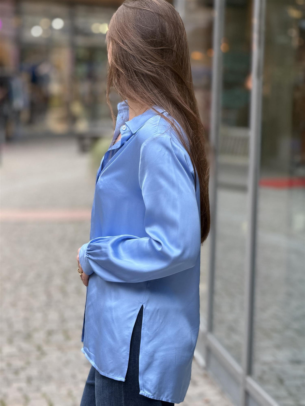 CW Sabrina Shirt, Vista Blue