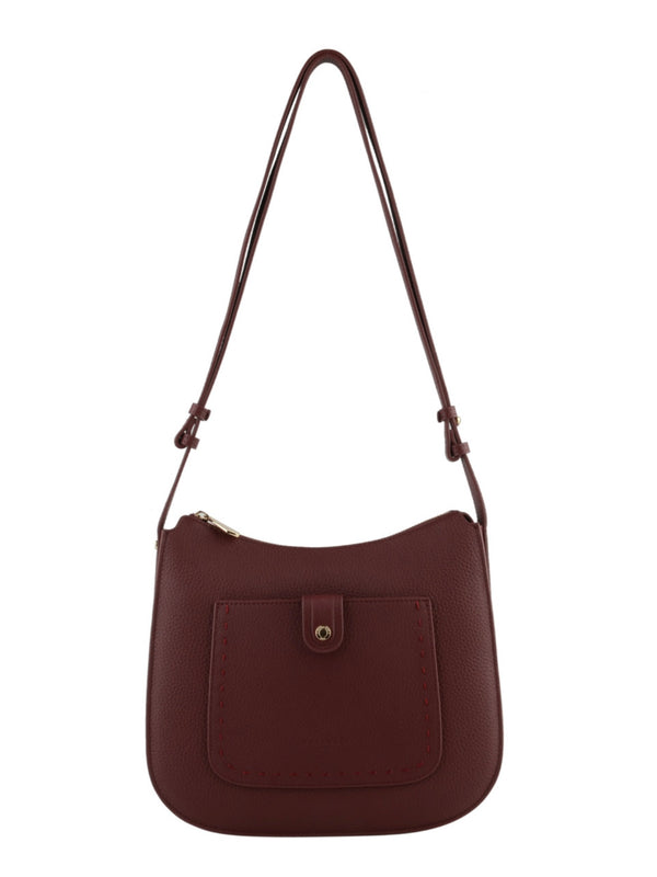 Bride Shoulder Bag, Bordeaux