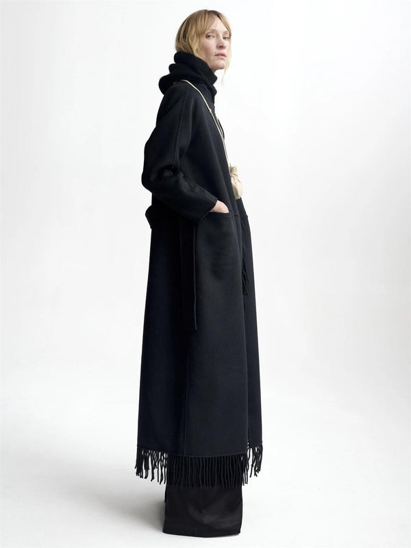 Deborah wool coat, Black