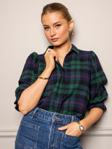 Amy Shirt, Scottish Plaid