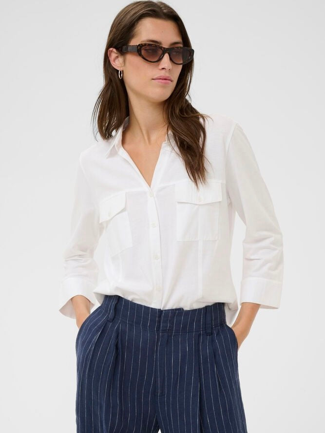 Anise PW Shirt, White