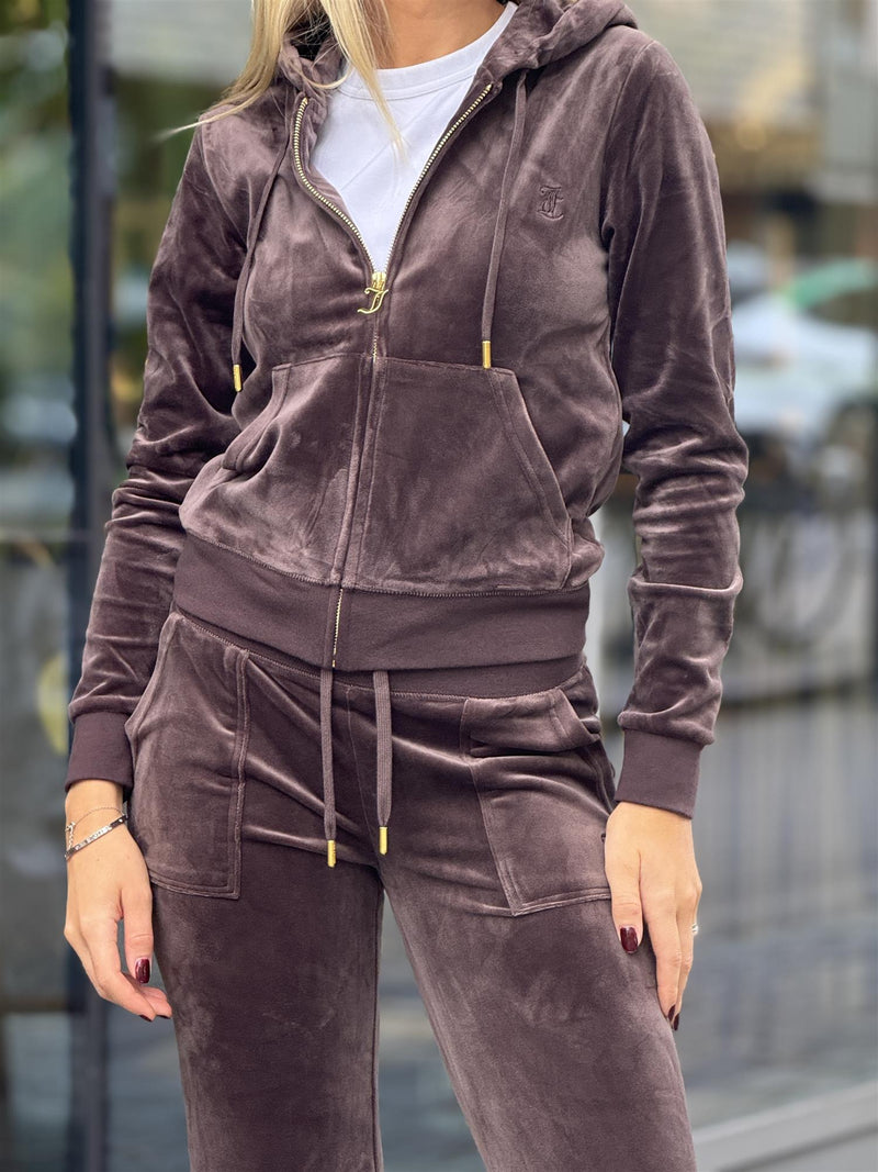 Robertson Gold Hoodie, Brown