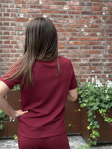 Vincent IW Karmen t-shirt, Burgunder