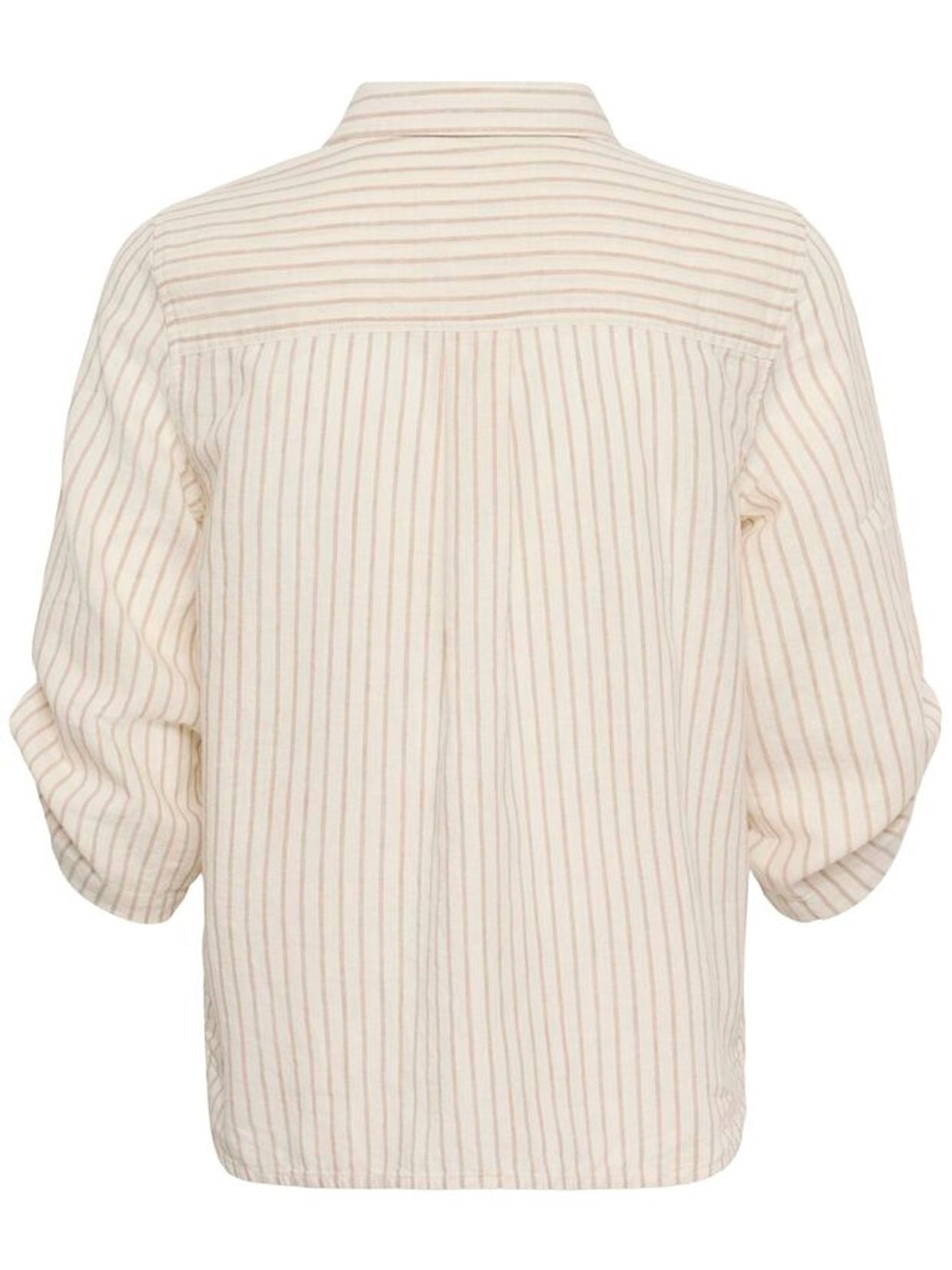 Cindie PW Shirt, Natural Stripe