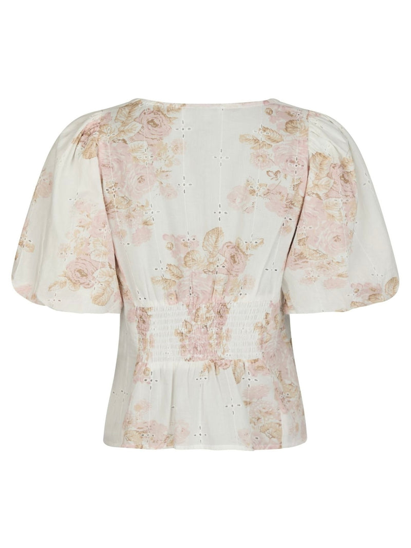 Timra Emb Rose Blouse, Dusty Rose
