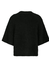 Benuta Fluffy Knit Cardigan, Black