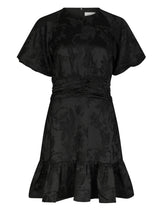 Sulli Jacquard Dress, Black