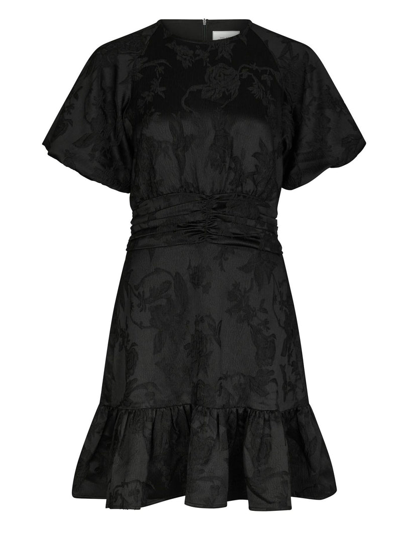 Sulli Jacquard Dress, Black