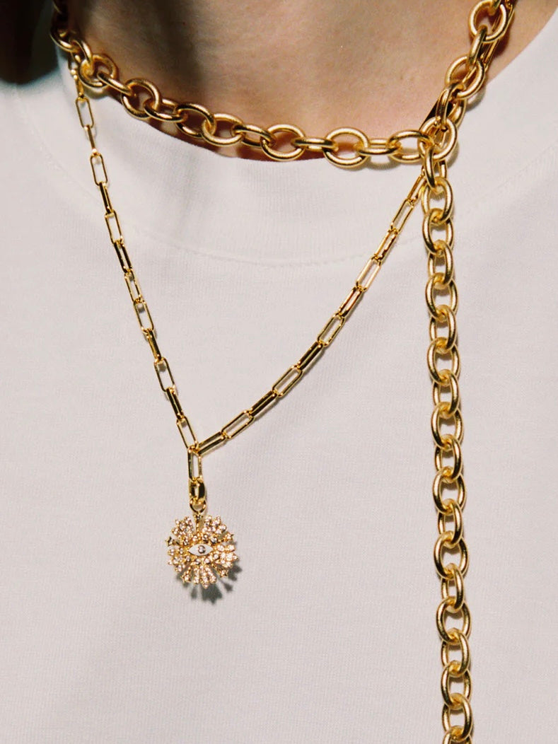 Thick Chain Necklace  45 cm