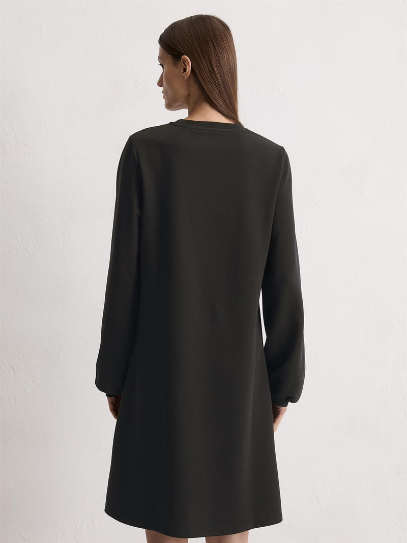 Dress, long sleeve, Black