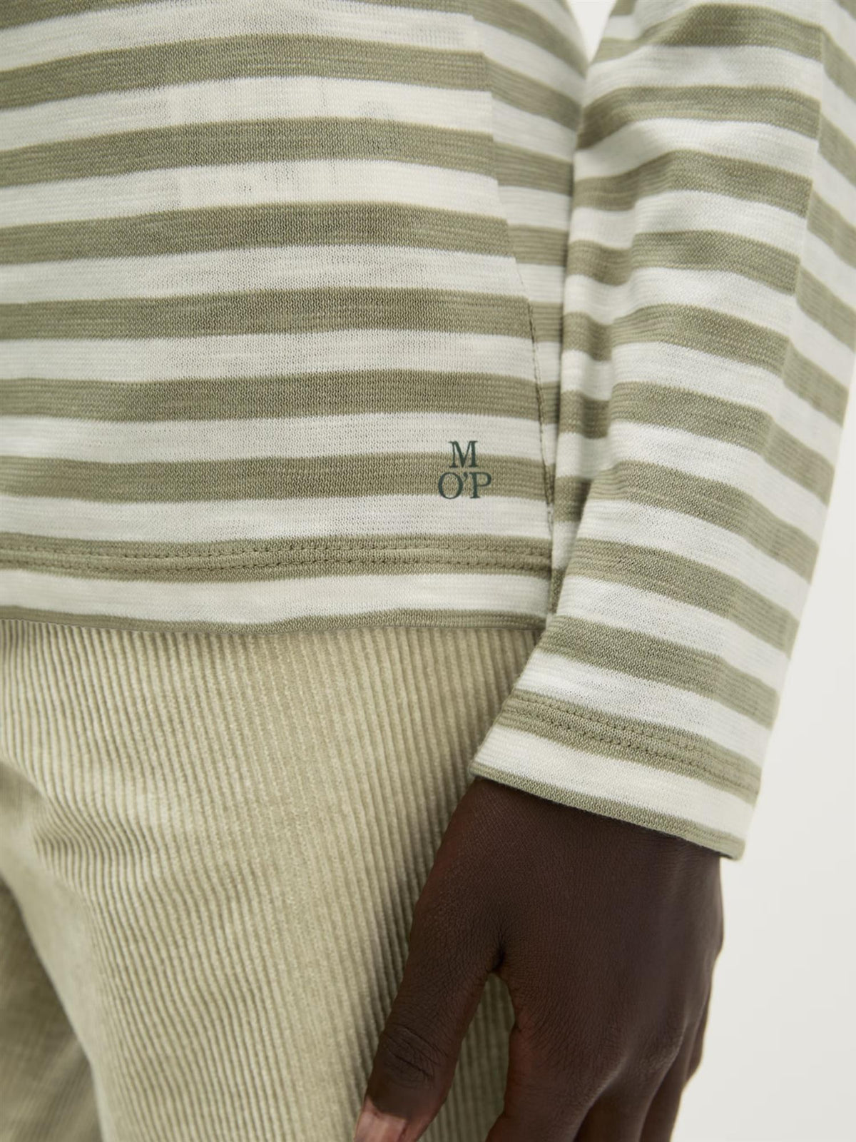 Jersey T-Shirt, longsleeve, Medium Green