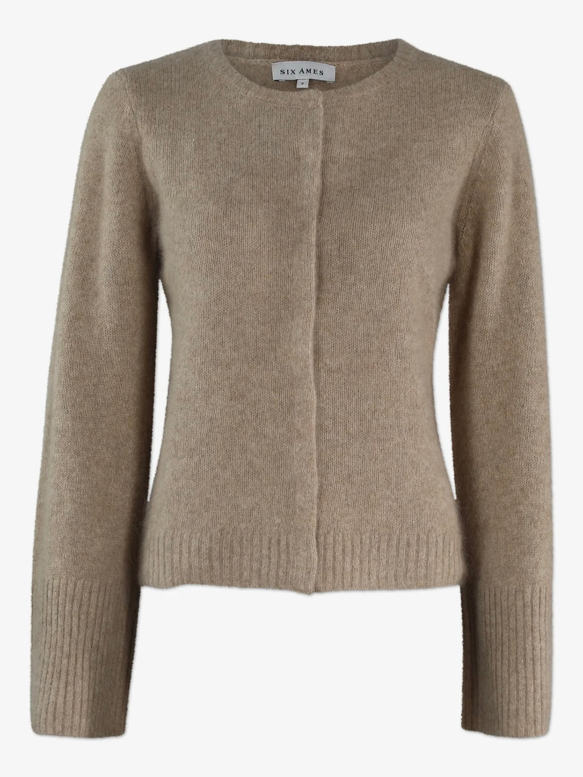 DUNA Cardigan, Beige Melange