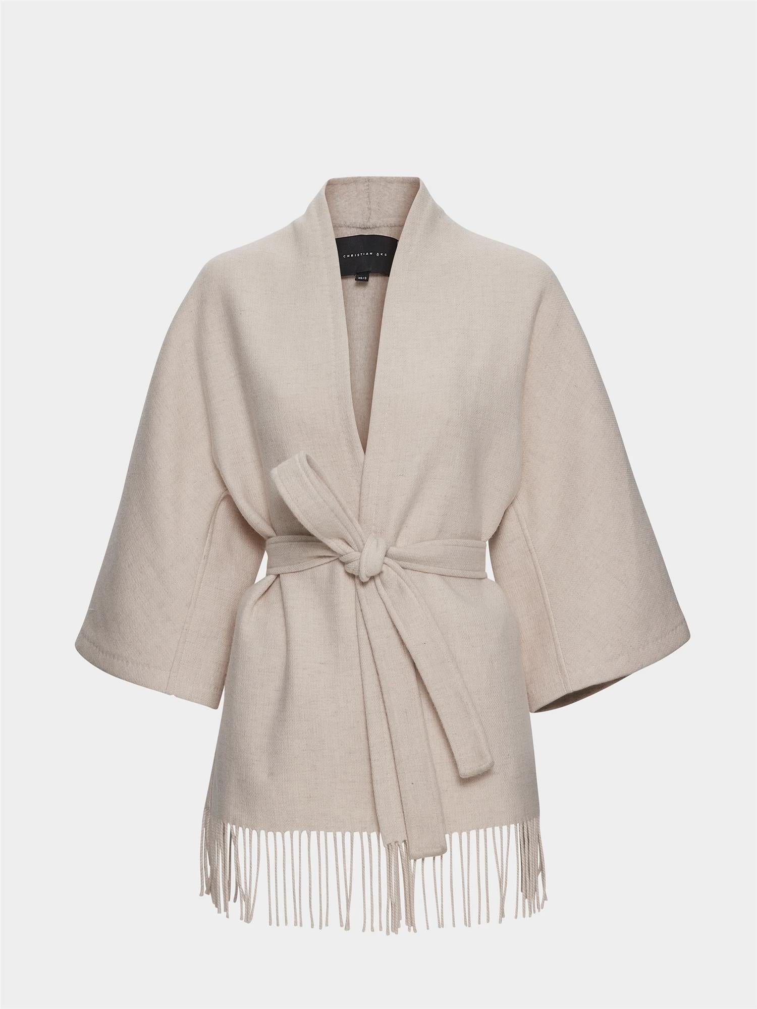 Akila Lambswool Jacket, Cream