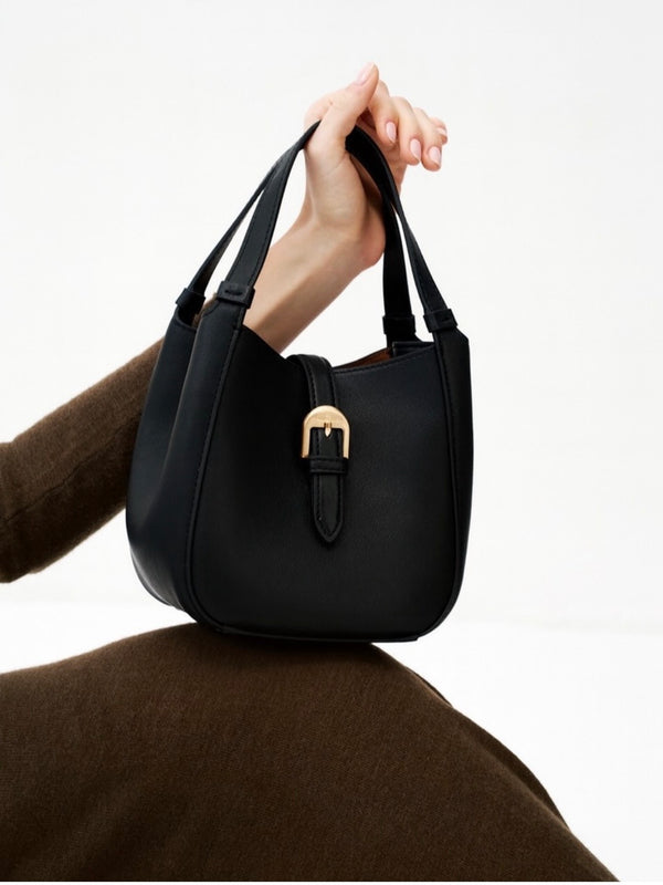 Lenvolee Small Shopper, Black