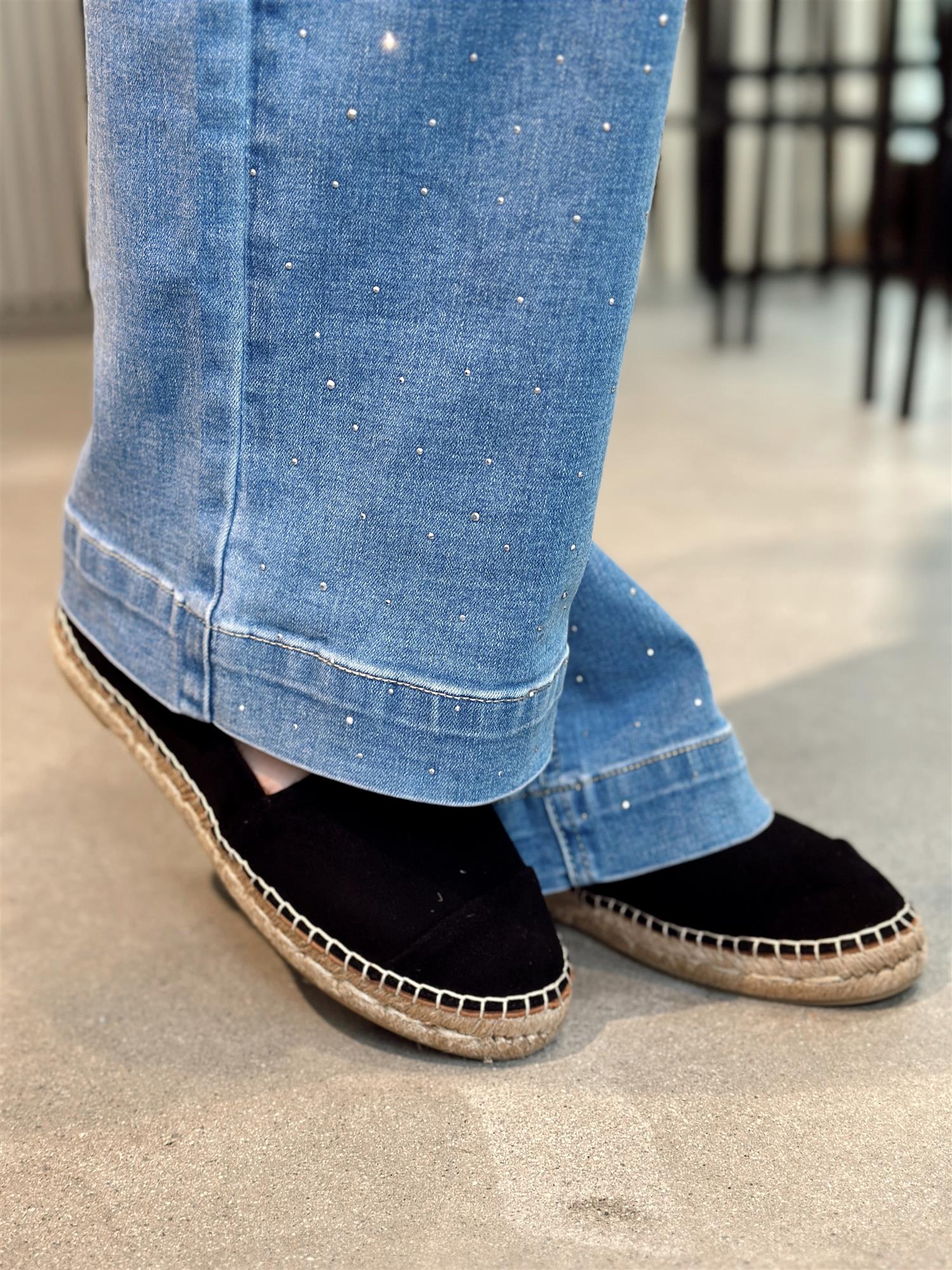 Black Suede Low  Espadrilles