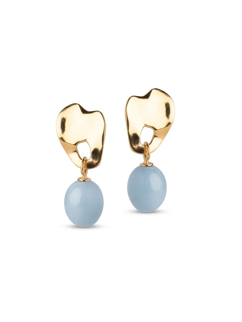 Earrings, Aida