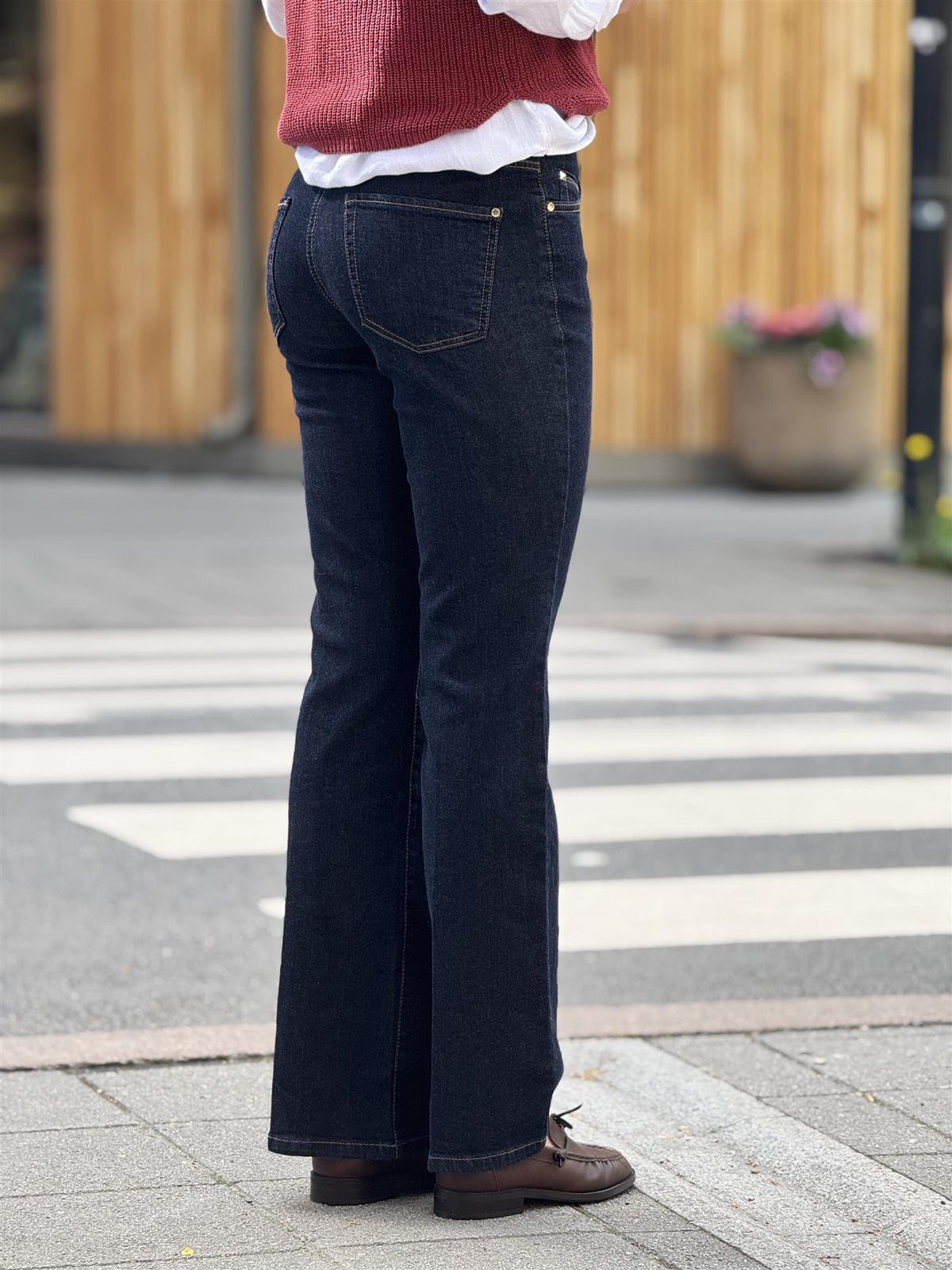 Paris Flared, Dark Blue