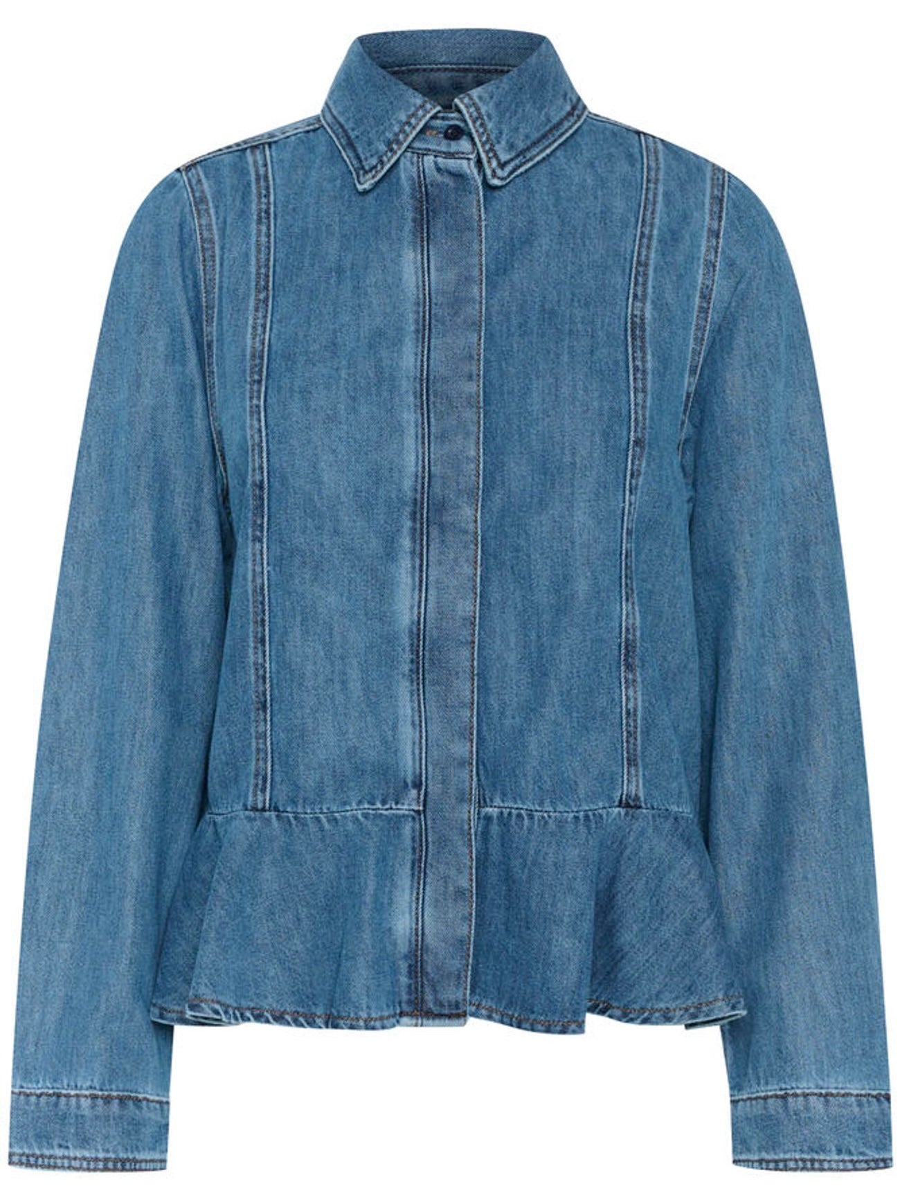 SOPHINA IW SHIRT, Blue denim