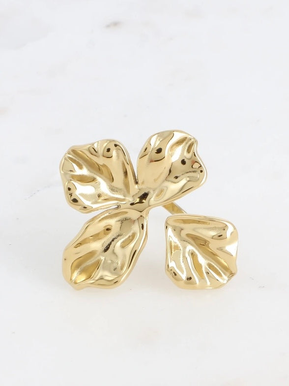 Felicie open ring, Gold