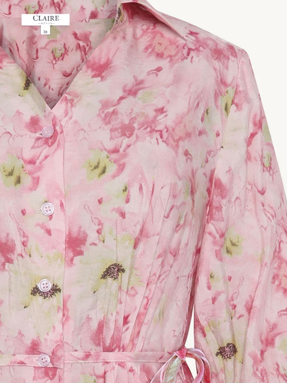Kira Dress, Pink