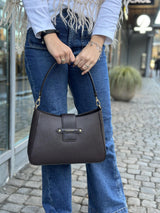 Fleuves Large Shoulderbag, Marron