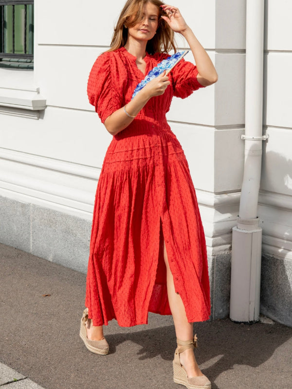 Fabienne Dress, Rouge
