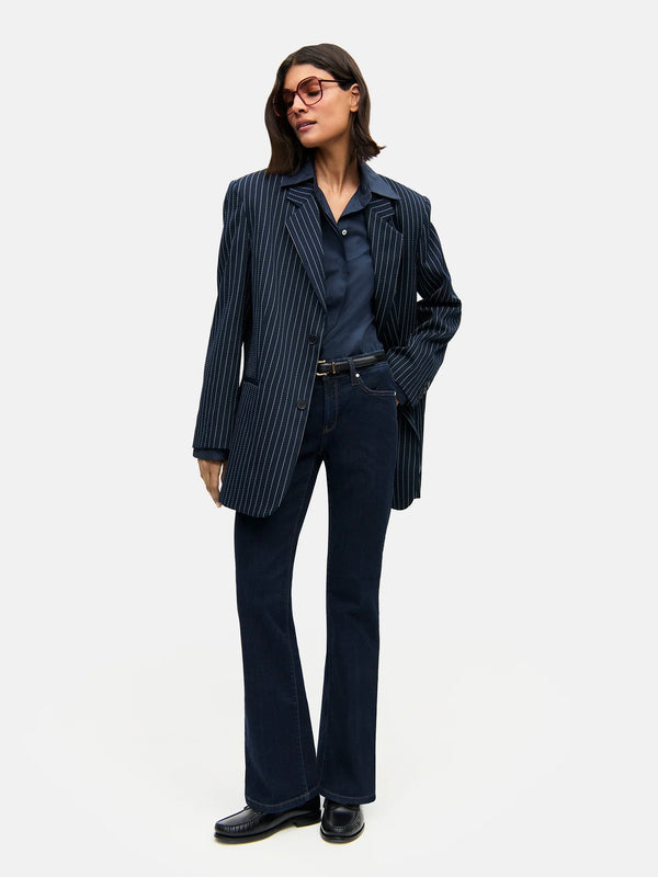 Paris Flared, Dark Blue
