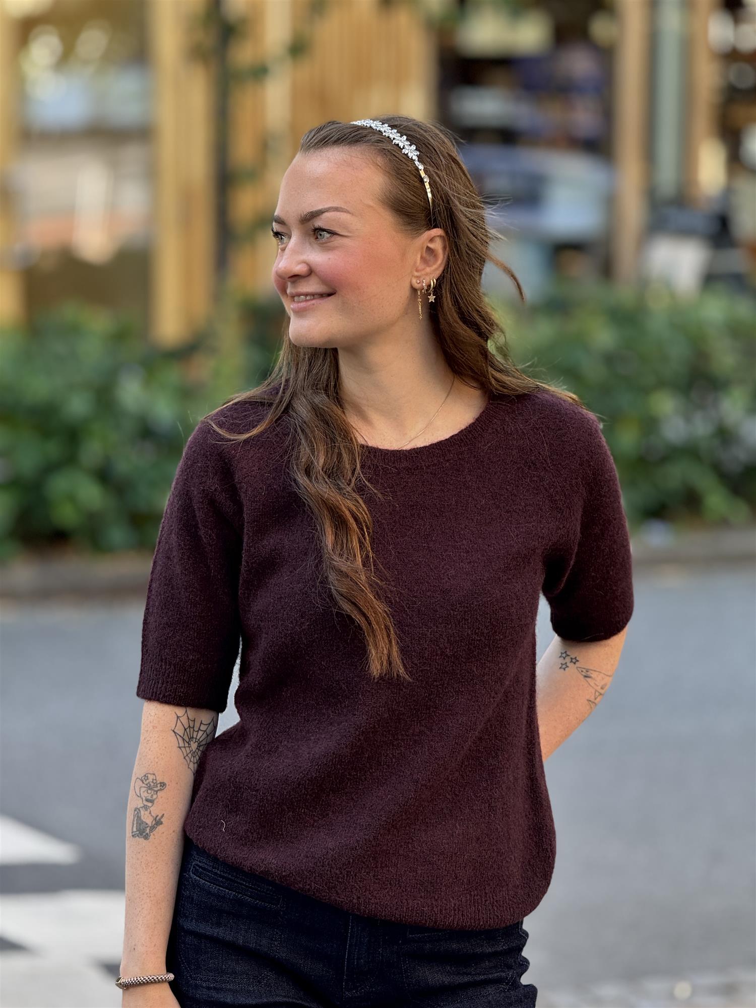 Georgina Pullover, Aubergine