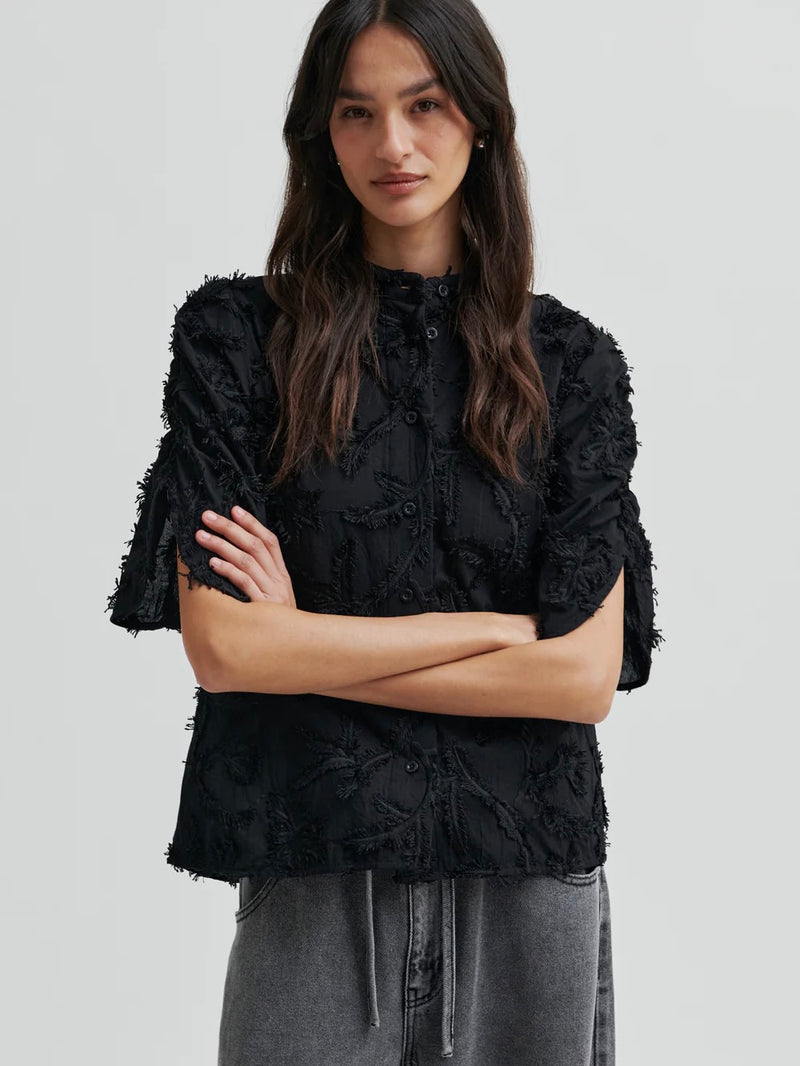Seena SS Shirt, Black
