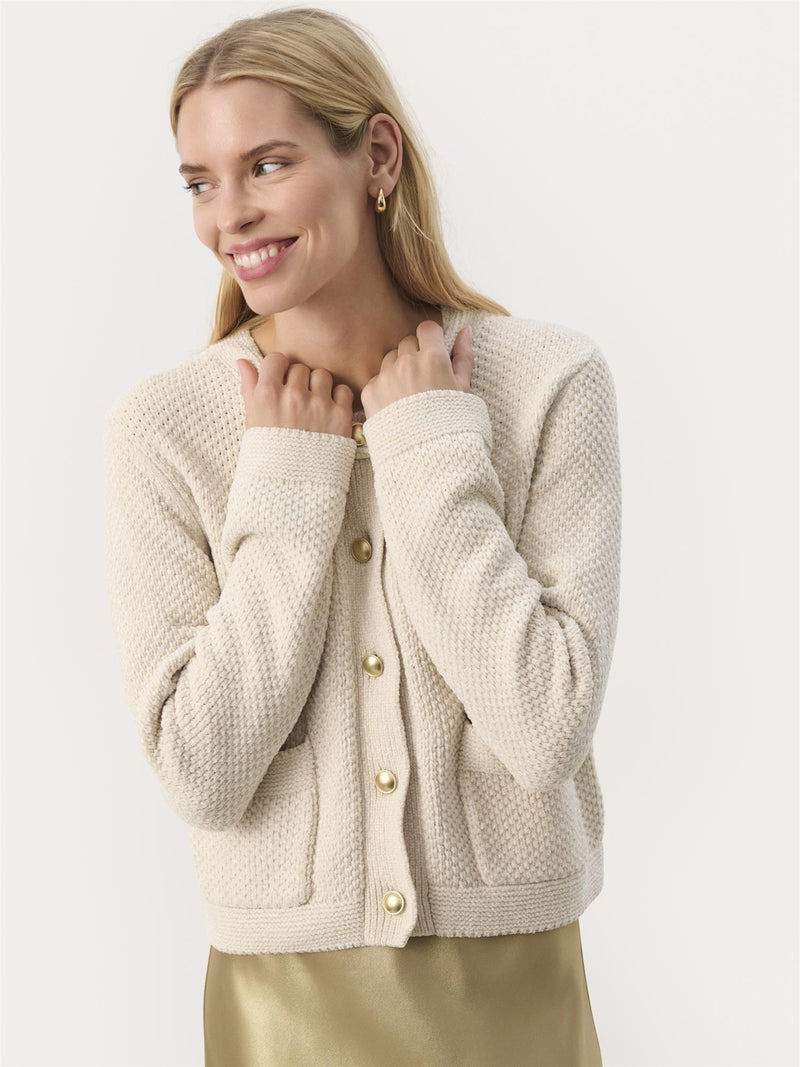 Mika PW Cardigan, Beige