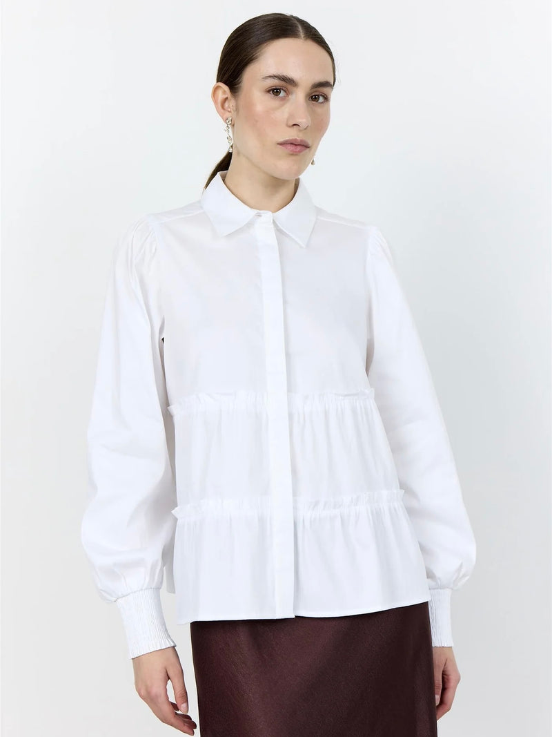 ISLA SOLID 95 shirt, White