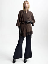 Akila Lambswool Jacket, Brown