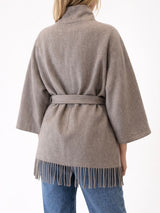 Akila Lambswool Jacket, Beige