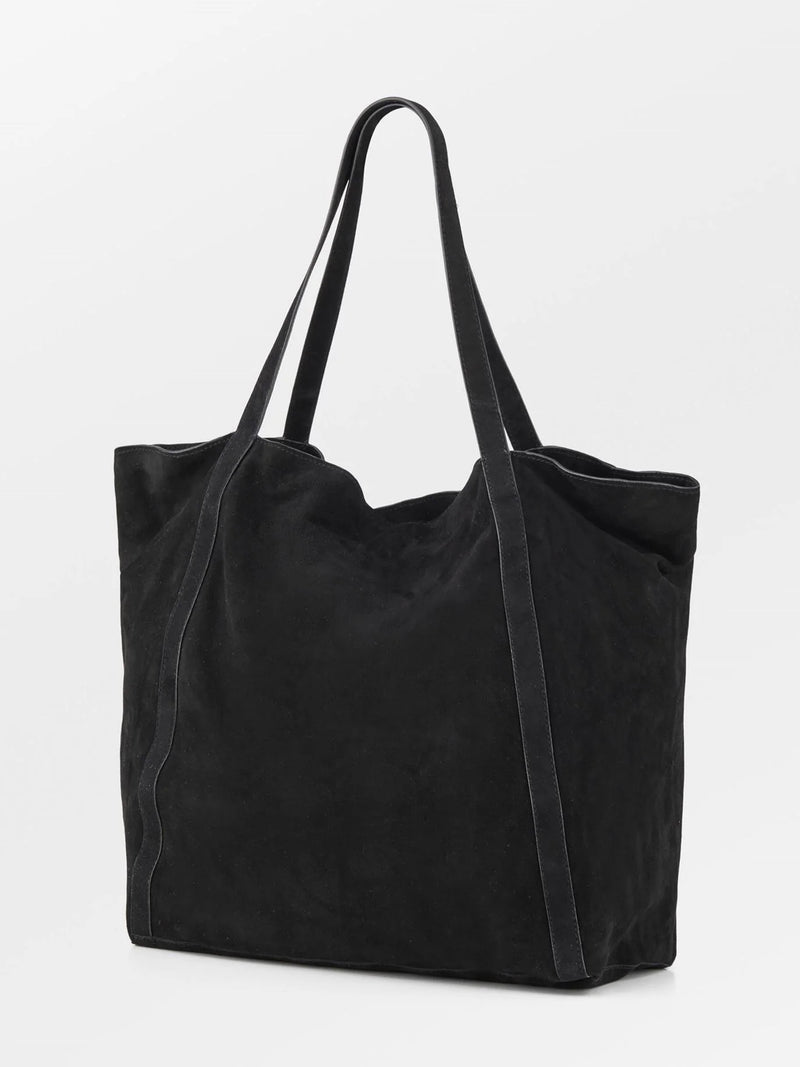Suede Eden Bag, Black