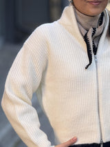 HENNESSY Cardigan, Off White