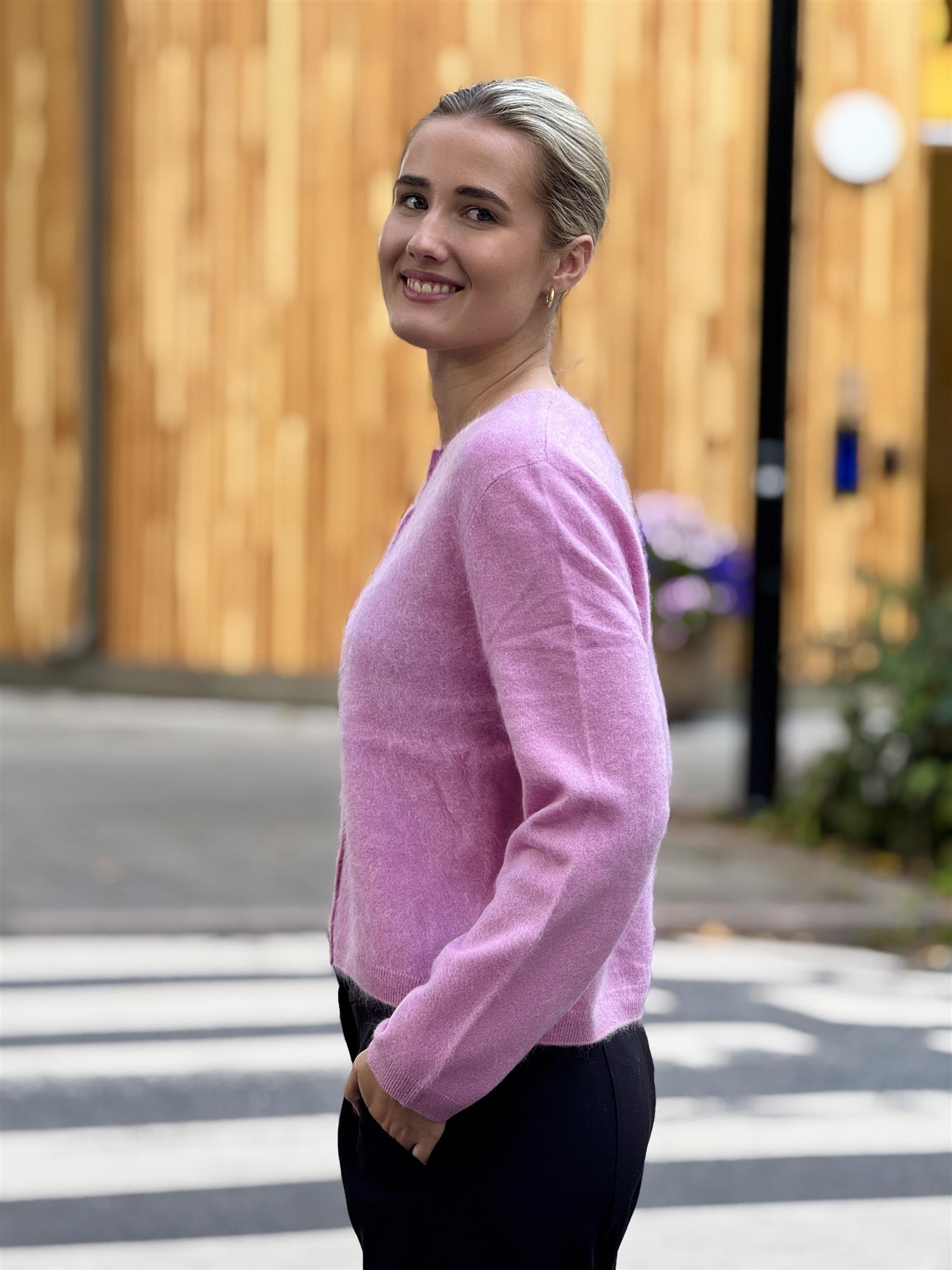 GALINA Cardigan, Rose